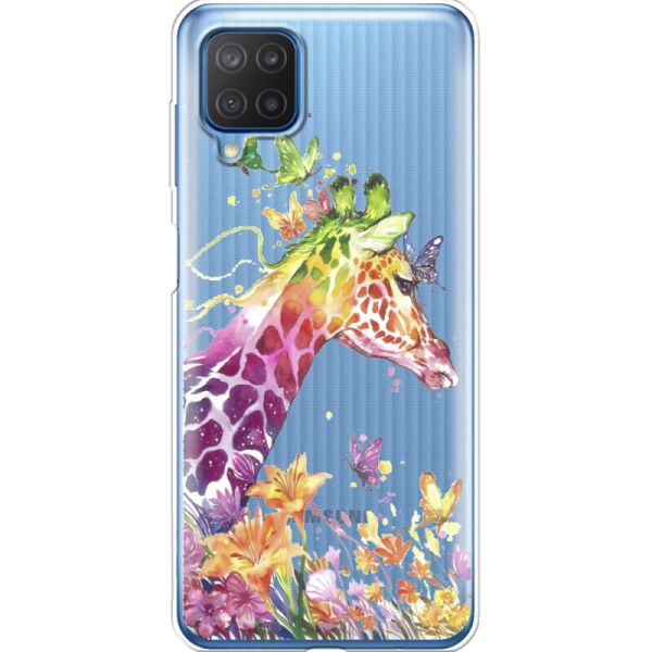 

Силиконовый чехол BoxFace Samsung M127 Galaxy M12 Colorful Giraffe (42464-cc14)