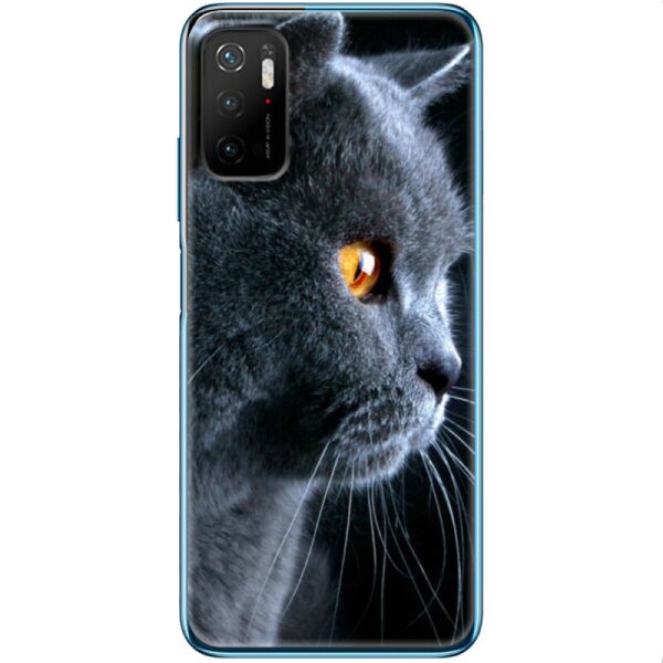 

Силиконовый чехол BoxFace Xiaomi Poco M3 Pro English cat (42474-up1346)