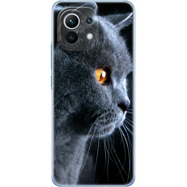 

Силиконовый чехол BoxFace Xiaomi Mi 11 English cat (41924-up1346)