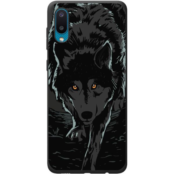 

Силиконовый чехол BoxFace Samsung A022 Galaxy A02 Wolf (42004-bk62)