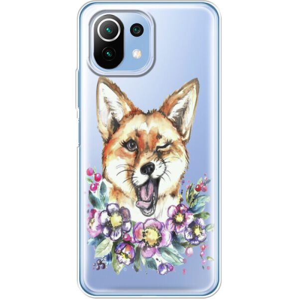 

Силиконовый чехол BoxFace Xiaomi Mi 11 Lite Winking Fox (42128-cc13)