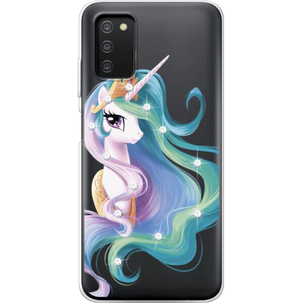 

Силиконовый чехол BoxFace Samsung Galaxy A03s Unicorn Queen (43255-rs3)