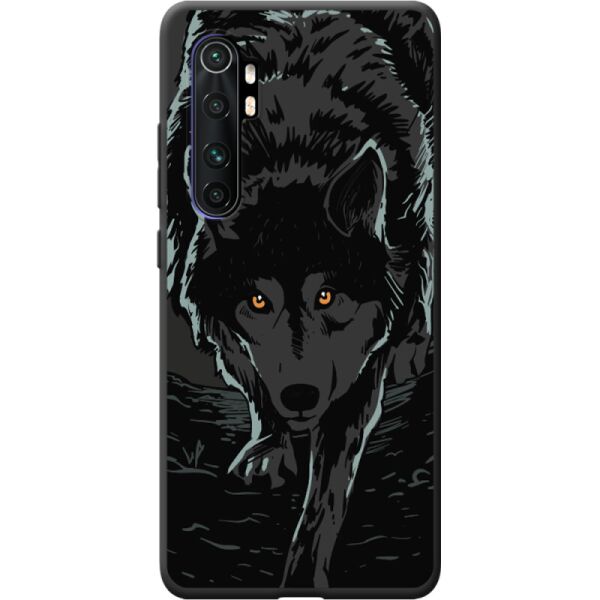 

Силиконовый чехол BoxFace Xiaomi Mi Note 10 Lite Wolf (39811-bk62)