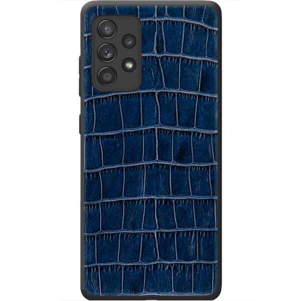 

Кожаный чехол BoxFace Samsung A525 Galaxy A52 Crocodile Blue (42075-lc8)