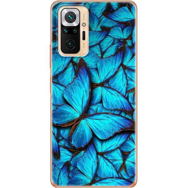

Силиконовый чехол BoxFace Xiaomi Redmi Note 10 Pro лазурные бабочки (42053-up1550)