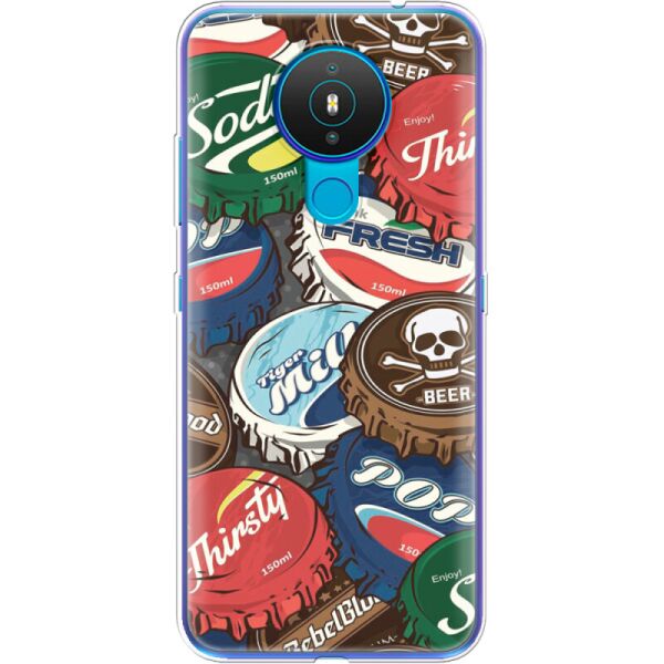 

Силиконовый чехол BoxFace Nokia 1.4 Drink Lids (42377-up2261)