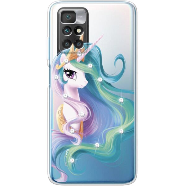 

Силиконовый чехол BoxFace Xiaomi Redmi 10 Unicorn Queen (43311-rs3)