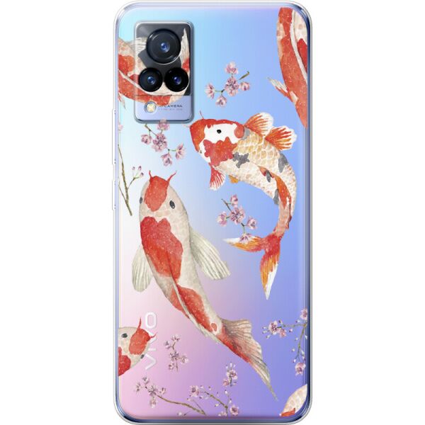

Силиконовый чехол BoxFace Vivo V21 Japanese Koi Fish (43146-cc3)