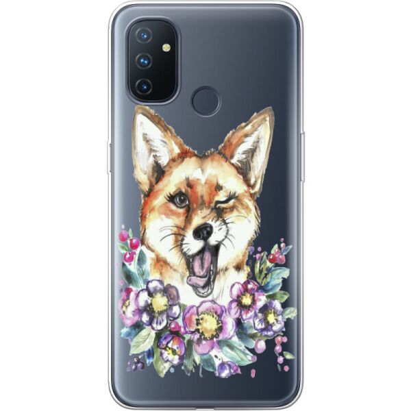 

Силиконовый чехол BoxFace OnePlus Nord N100 Winking Fox (42753-cc13)