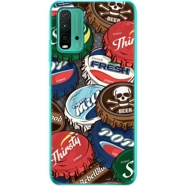 

Силиконовый чехол BoxFace Xiaomi Redmi 9T Drink Lids (41685-up2261)