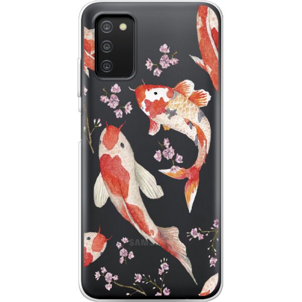 

Силиконовый чехол BoxFace Samsung Galaxy A03s Japanese Koi Fish (43255-cc3)