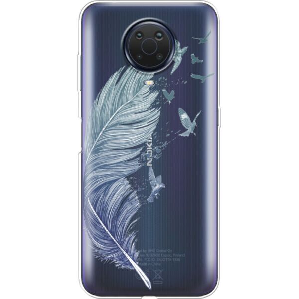 

Силиконовый чехол BoxFace Nokia G20 Feather (42626-cc38)