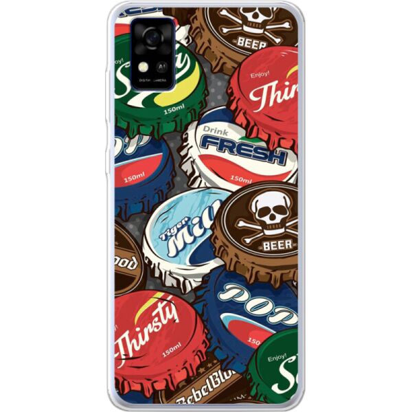 

Силиконовый чехол BoxFace ZTE A31 Drink Lids (43293-up2261)