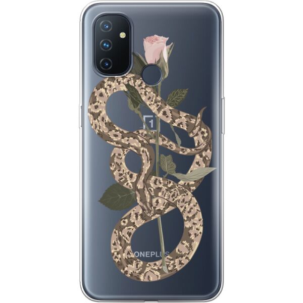 

Силиконовый чехол BoxFace OnePlus Nord N100 Glamor Snake (42753-cc67)