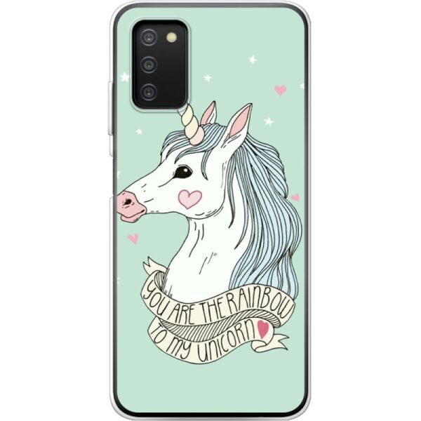 

Силиконовый чехол BoxFace Samsung Galaxy A03s My Unicorn (43255-up682)
