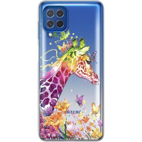 

Силиконовый чехол BoxFace Samsung M625F Galaxy M62 Colorful Giraffe (42080-cc14)