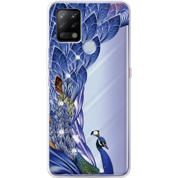 

Силиконовый чехол BoxFace Tecno POVA Peafowl (43287-rs7)
