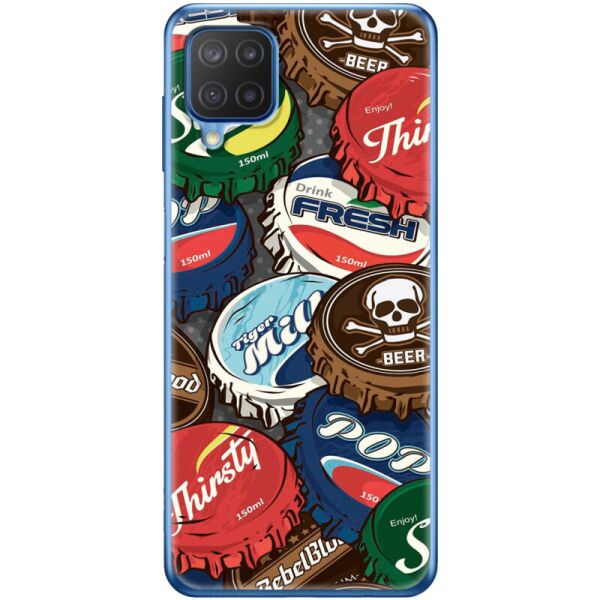 

Силиконовый чехол BoxFace Samsung M127 Galaxy M12 Drink Lids (42464-up2261)