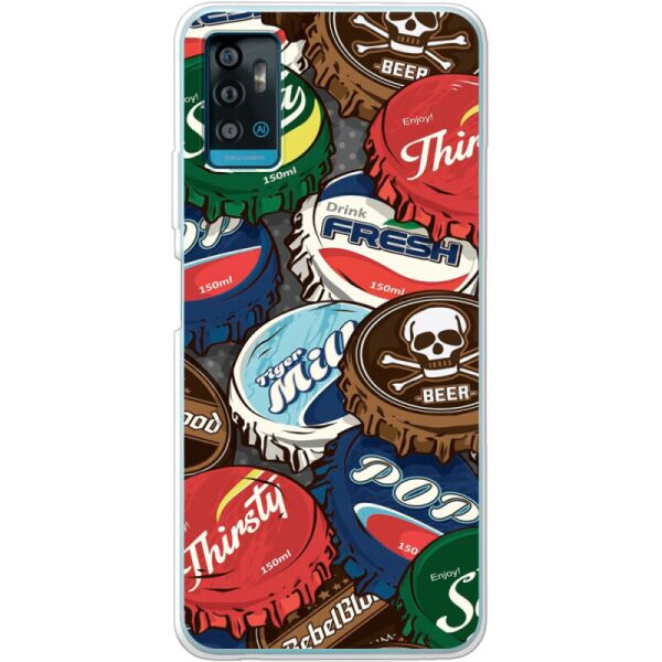 

Силиконовый чехол BoxFace ZTE A71 Drink Lids (43299-up2261)
