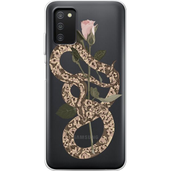 

Силиконовый чехол BoxFace Samsung Galaxy A03s Glamor Snake (43255-cc67)
