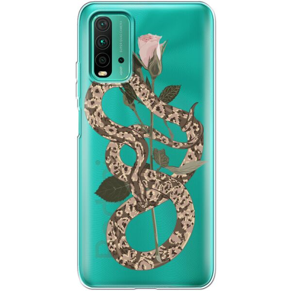 

Силиконовый чехол BoxFace Xiaomi Redmi 9T Glamor Snake (41685-cc67)