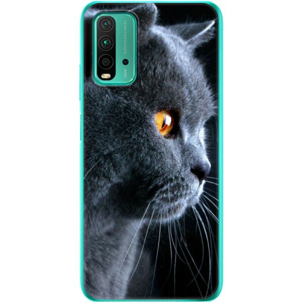 

Силиконовый чехол BoxFace Xiaomi Redmi 9T English cat (41685-up1346)