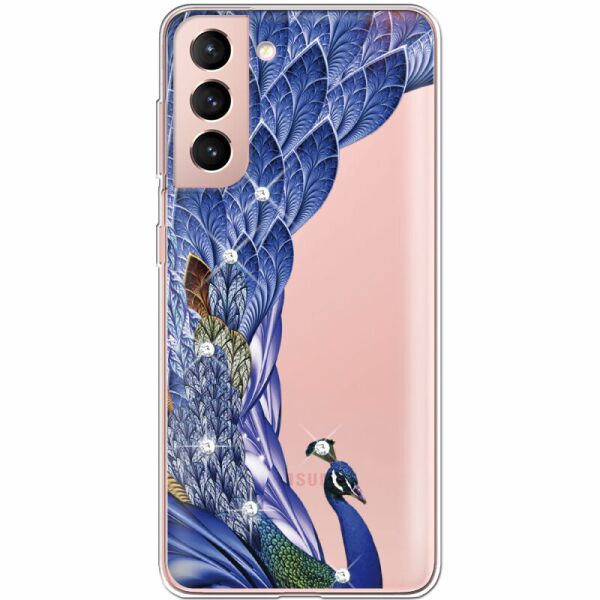 

Силиконовый чехол BoxFace Samsung G991 Galaxy S21 Peafowl (41709-rs7)