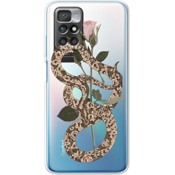 

Силиконовый чехол BoxFace Xiaomi Redmi 10 Glamor Snake (43311-cc67)