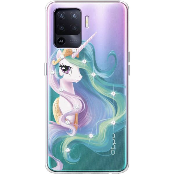 

Силиконовый чехол BoxFace OPPO Reno5 Lite Unicorn Queen (43335-rs3)