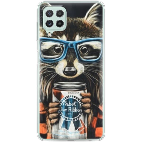 

Силиконовый чехол BoxFace Samsung M325F Galaxy M32 Енот с банкой (42962-up1333)