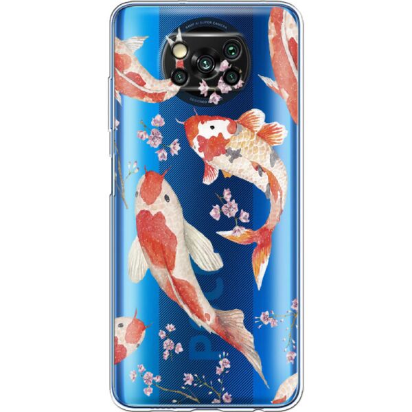

Силиконовый чехол BoxFace Xiaomi Poco X3 Pro Japanese Koi Fish (42093-cc3)