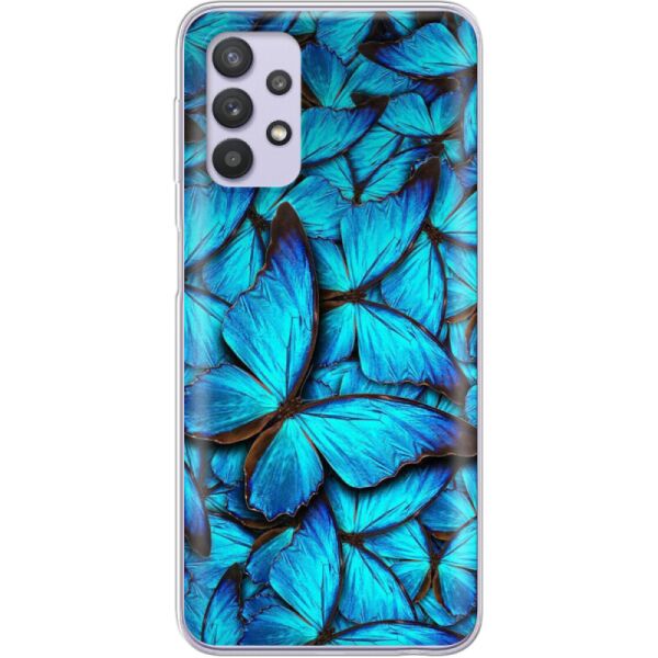 

Силиконовый чехол BoxFace Samsung A725 Galaxy A72 лазурные бабочки (42070-up1550)