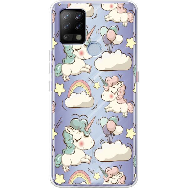 

Силиконовый чехол BoxFace Tecno POVA Unicorns (43287-cc2)