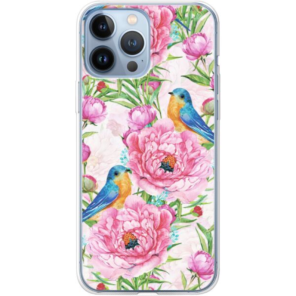 

Силиконовый чехол BoxFace Apple iPhone 13 Pro Birds and Flowers (43365-up2376)