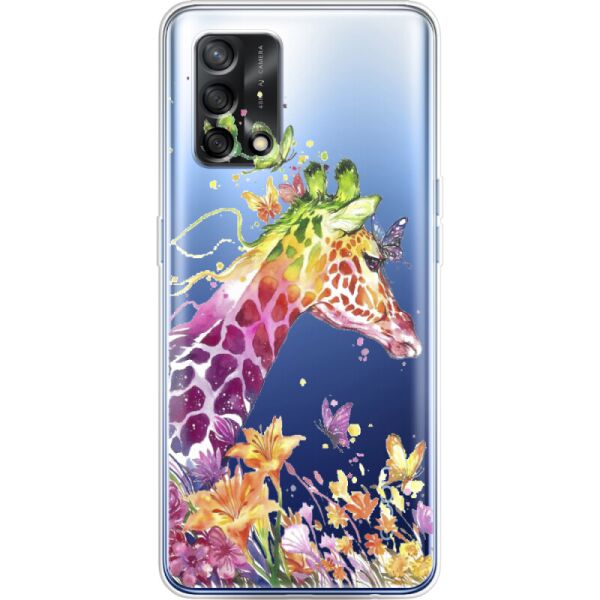 

Силиконовый чехол BoxFace OPPO A74 Colorful Giraffe (42792-cc14)