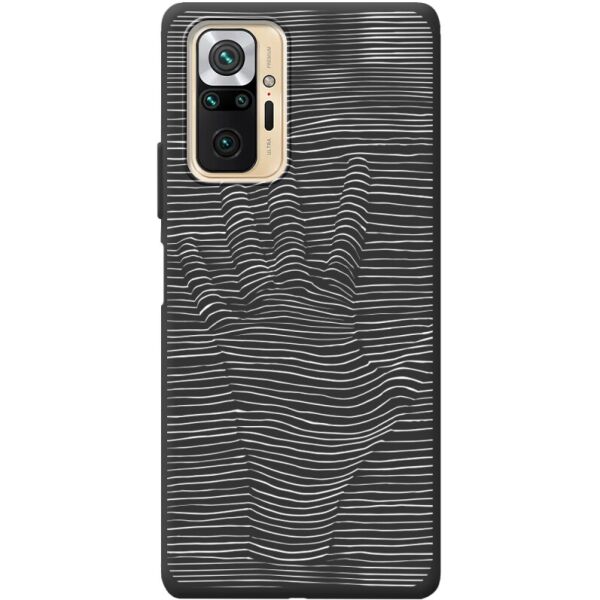 

Силиконовый чехол BoxFace Xiaomi Redmi Note 10 Pro Optical Hand (42053-bk56)