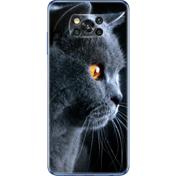 

Силиконовый чехол BoxFace Xiaomi Poco X3 Pro English cat (42093-up1346)
