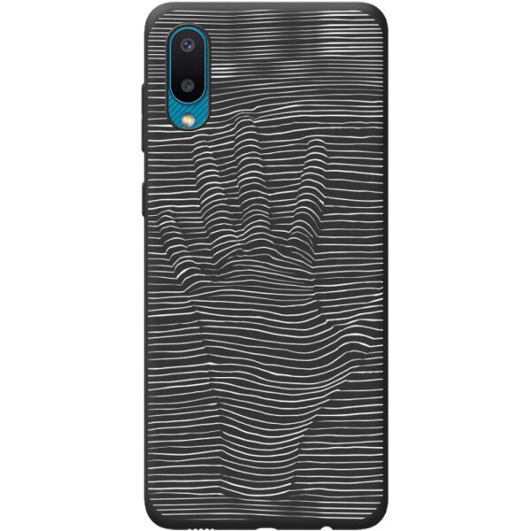 

Силиконовый чехол BoxFace Samsung A022 Galaxy A02 Optical Hand (42004-bk56)