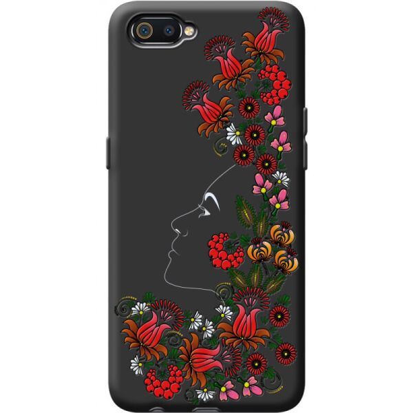 

Силиконовый чехол BoxFace Realme C2 3D Ukrainian Muse (40041-bk64)
