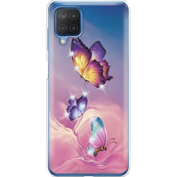 

Силиконовый чехол BoxFace Samsung M127 Galaxy M12 Butterflies (42464-rs19)