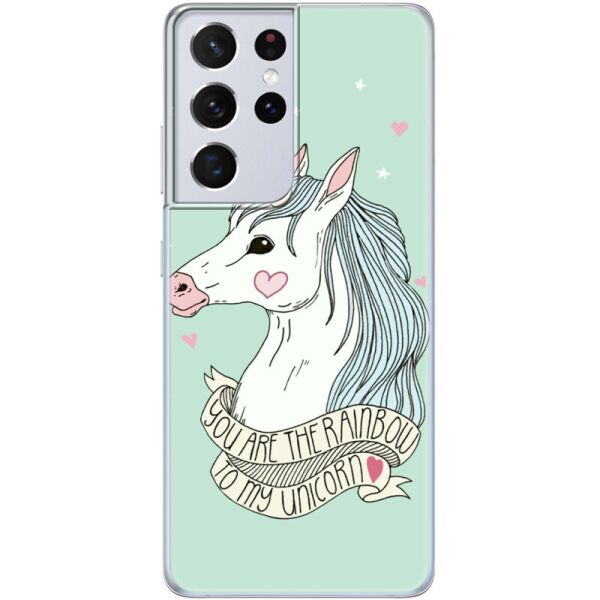 

Силиконовый чехол BoxFace Samsung G998 Galaxy S21 Ultra My Unicorn (41719-up682)