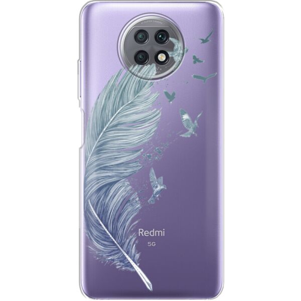 

Силиконовый чехол BoxFace Xiaomi Redmi Note 9T Feather (42123-cc38)