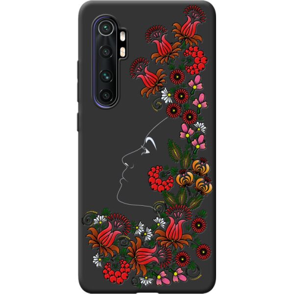 

Силиконовый чехол BoxFace Xiaomi Mi Note 10 Lite 3D Ukrainian Muse (39811-bk64)