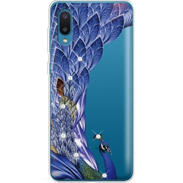 

Силиконовый чехол BoxFace Samsung A022 Galaxy A02 Peafowl (42004-rs7)