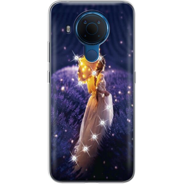 

Силиконовый чехол BoxFace Nokia 5.4 Girl with Umbrella (41996-rs20)