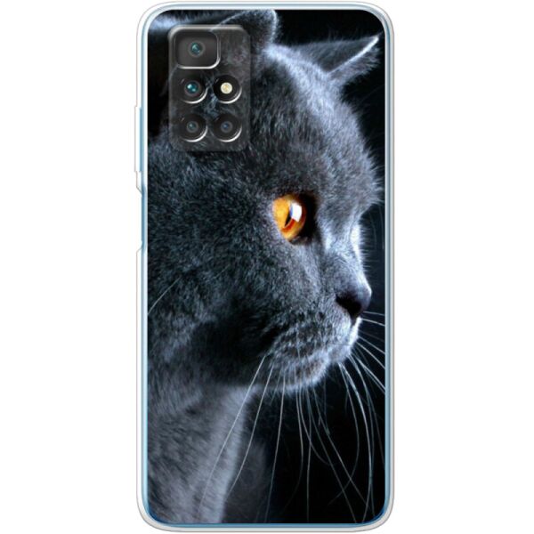 

Силиконовый чехол BoxFace Xiaomi Redmi 10 English cat (43311-up1346)