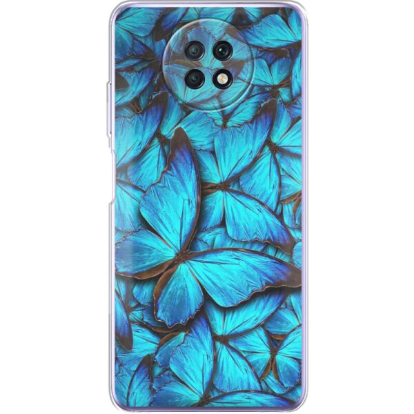 

Силиконовый чехол BoxFace Xiaomi Redmi Note 9T лазурные бабочки (42123-up1550)