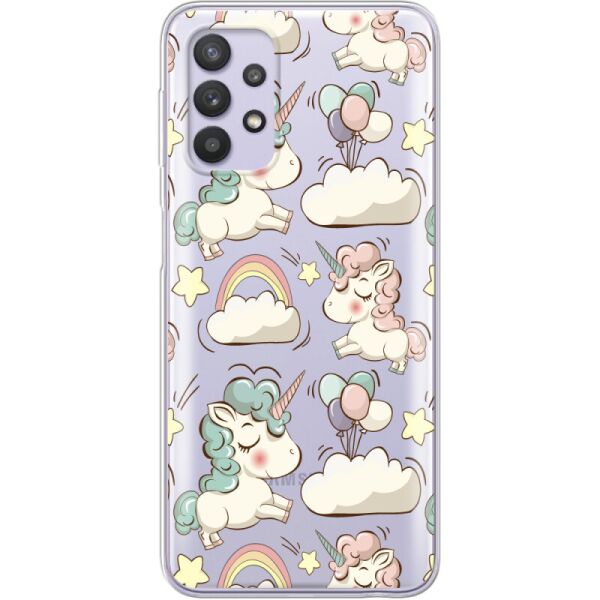 

Силиконовый чехол BoxFace Samsung A325 Galaxy A32 Unicorns (42084-cc2)
