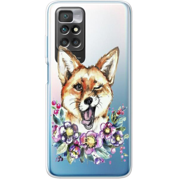 

Силиконовый чехол BoxFace Xiaomi Redmi 10 Winking Fox (43311-cc13)