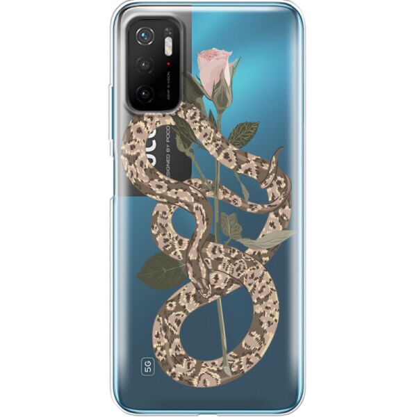 

Силиконовый чехол BoxFace Xiaomi Poco M3 Pro Glamor Snake (42474-cc67)